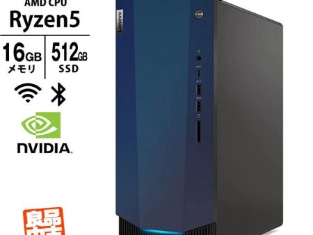 デスクトップ PC Lenovo ゲーミングデスクトップPC Ideacentre Gaming 560 Ryzen 5 5600G メモリ16GB SSD256GB+HDD1TB 無線LAN GTX1660SUPER Windoes11 良品良品 パソコン Online Sale