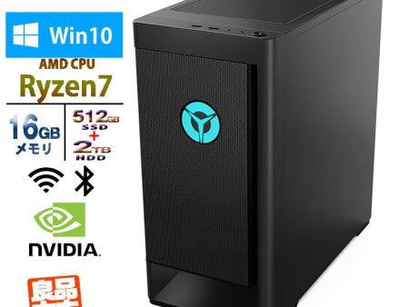 デスクトップ Lenovo ゲーミングパソコン Legion T550 Ryzen 7 5800 メモリ16GB SSD512GB + HDD2TB 無線LAN RTX3060Ti Win10 メーカー再生品 Online now