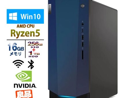 デスクトップ PC Lenovo ゲーミングパソコン Ideacentre Gaming 550 Ryzen5 3600 メモリ16GB SSD256GB HDD1TB 無線LAN GTX1660SUPER 10Home Supply