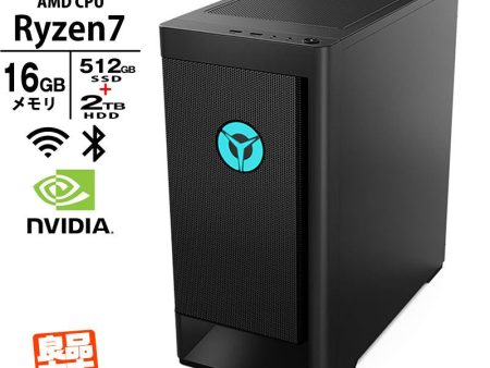 デスクトップPC Lenovo ゲーミングパソコン Legion T550 Ryzen7 5800 メモリ16GB SSD512GB HDD2TB 無線LAN RTX3060Ti Win11 メーカー再生品 Online Sale